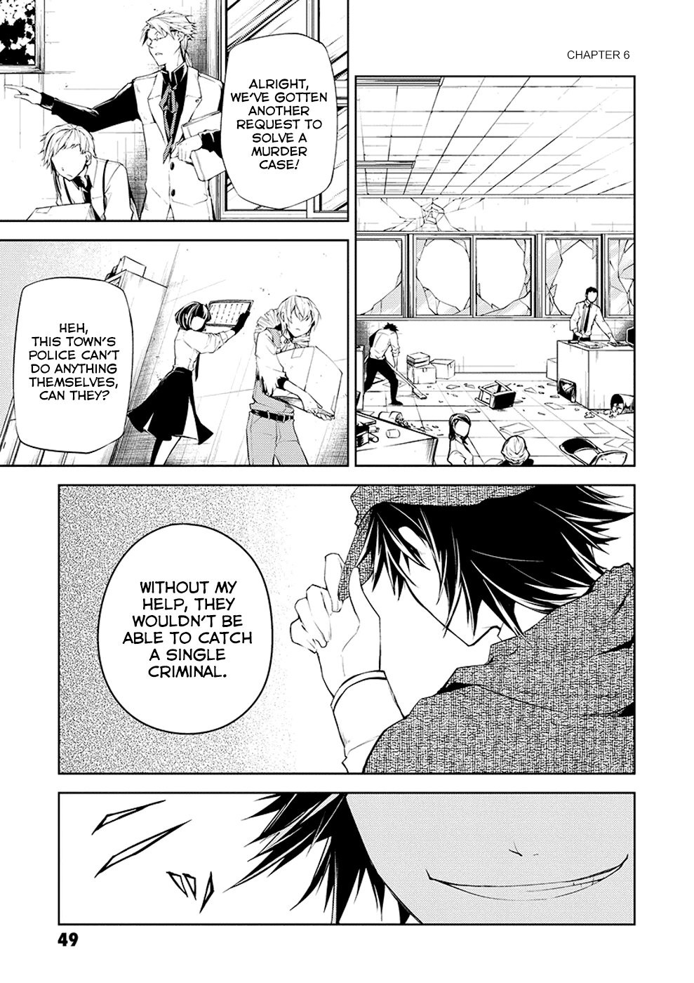 Bungou Stray Dogs, Chapter 6 image 01